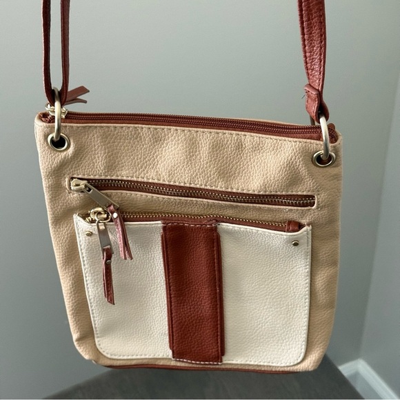 Time and True Handbags - Time And True Crossbody Bag Tan/Beige/Brown Purse